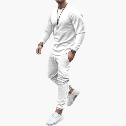 Men's Athletic Tracksuit Set – Modern Fit Casual Loungewear and Workout Outfit
