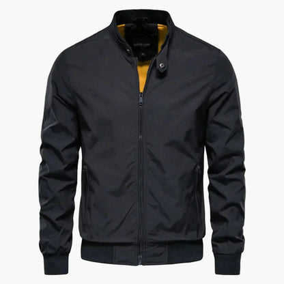 Men's Classic Bomber Jacket Lightweight Stylish Casual Outerwear
