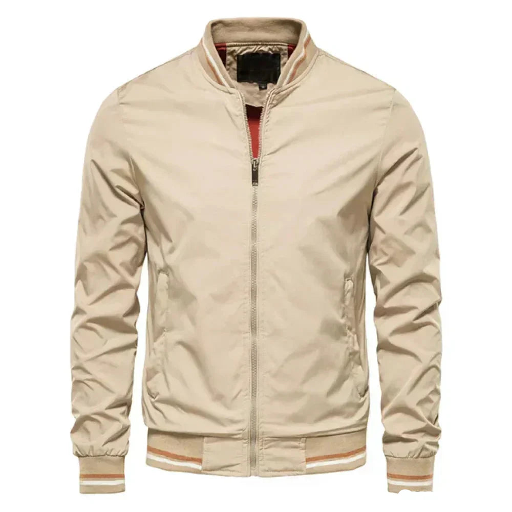 Men's Classic Bomber Jacket – Stylish Lightweight Urban Outerwear