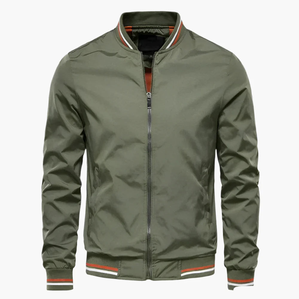 Men's Classic Bomber Jacket – Stylish Lightweight Urban Outerwear