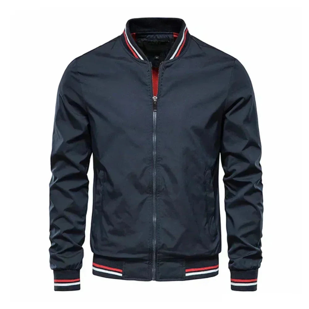 Men's Classic Bomber Jacket – Stylish Lightweight Urban Outerwear