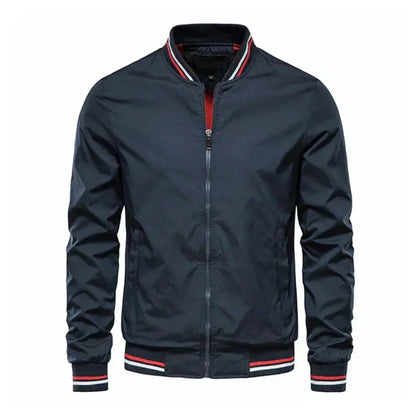 Men's Classic Bomber Jacket – Stylish Lightweight Urban Outerwear
