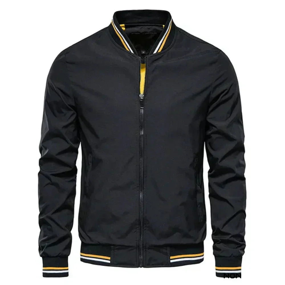 Men's Classic Bomber Jacket – Stylish Lightweight Urban Outerwear