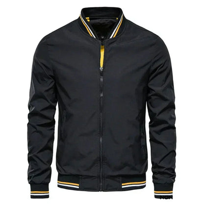 Men's Classic Bomber Jacket – Stylish Lightweight Urban Outerwear