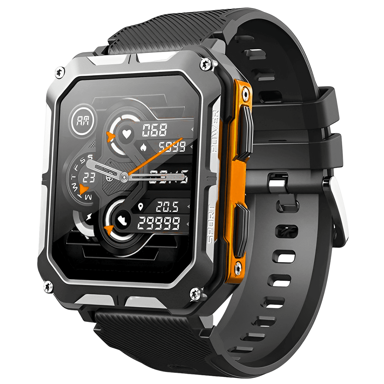 Sean – Men's Waterproof Smartwatch with Advanced Features