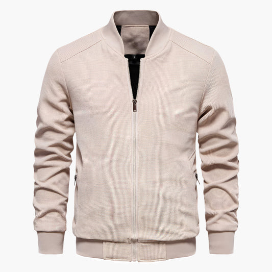 Men's Casual Bomber Jacket Lightweight Streetwear Outerwear