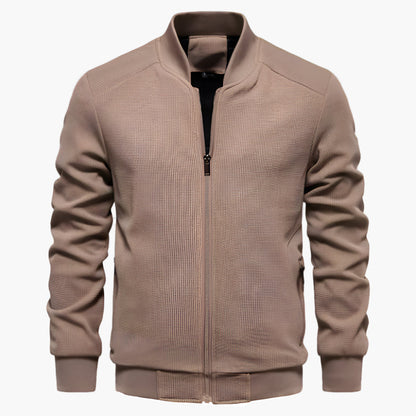 Men's Casual Bomber Jacket Lightweight Streetwear Outerwear