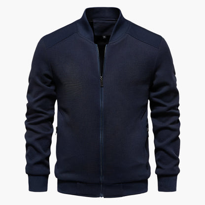 Men's Casual Bomber Jacket Lightweight Streetwear Outerwear