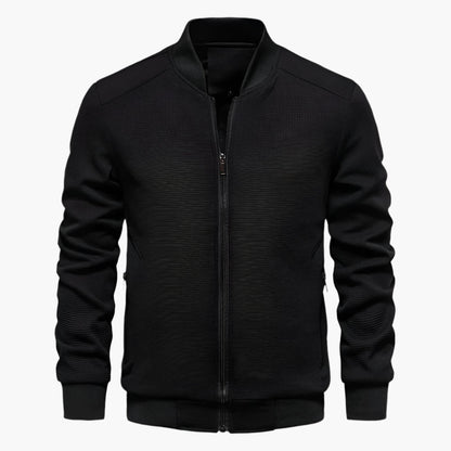 Men's Casual Bomber Jacket Lightweight Streetwear Outerwear