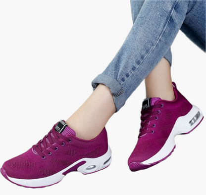 Women's Orthopedic Comfort Sneakers – Trendy Athletic Walking Shoes for Everyday Wear
