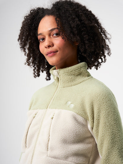 Alice – Women's Fleece Jacket in Tune Olive