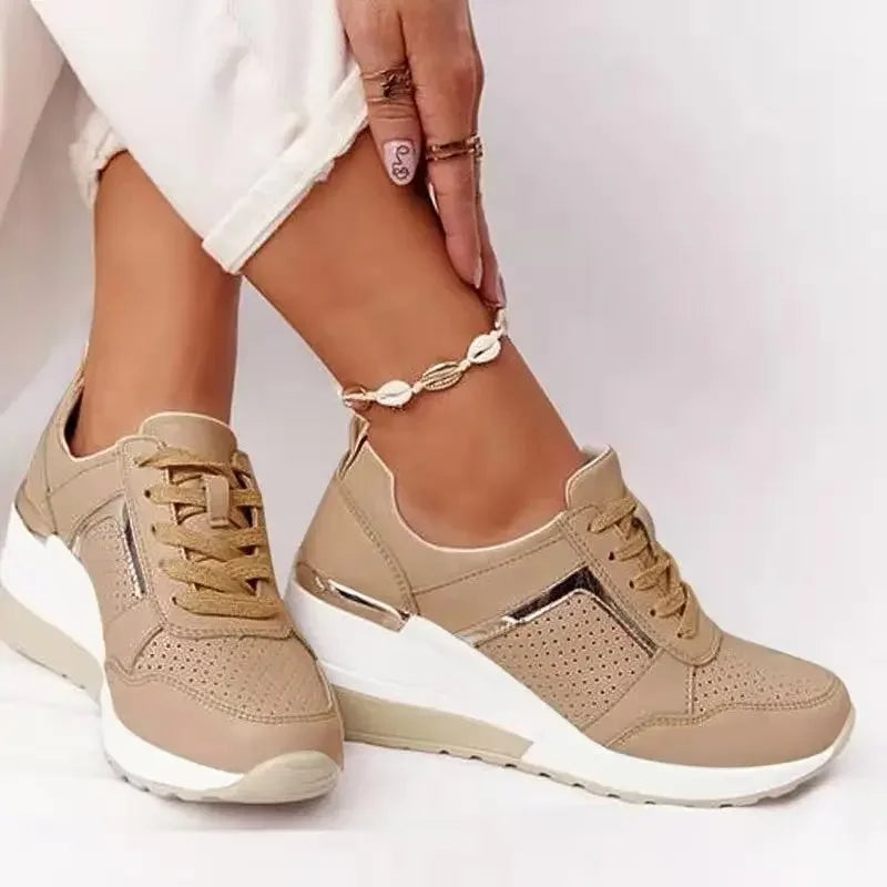 Chelsea – Women's Lace-Up Platform Sneakers