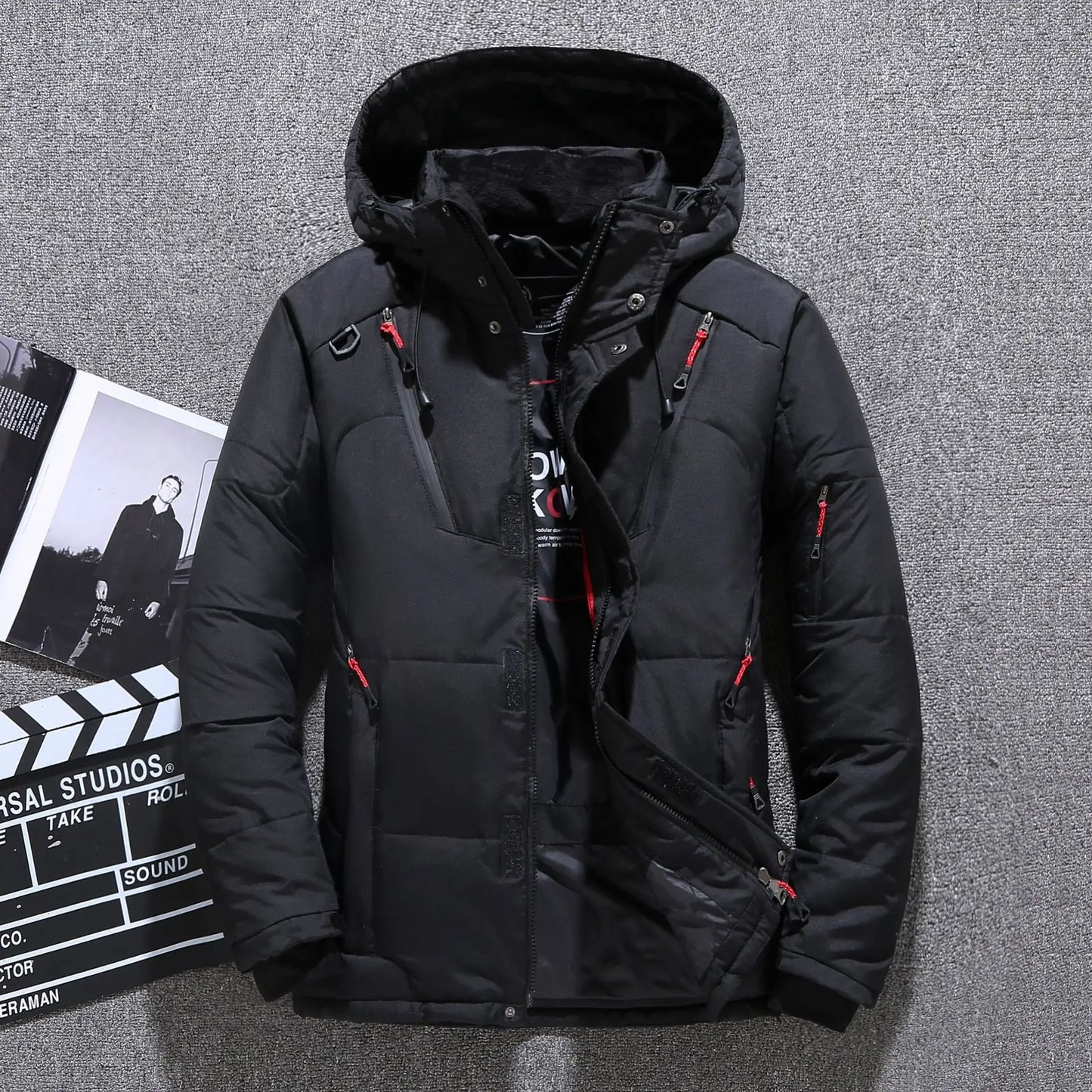 Garry – Men's Warm Hooded Winter Jacket