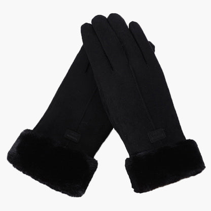 Women's Winter Touchscreen Warm Fluffy Gloves – Waterproof, Stylish & Practical