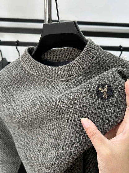 Natasha – Women's Sweater with Geometric Design