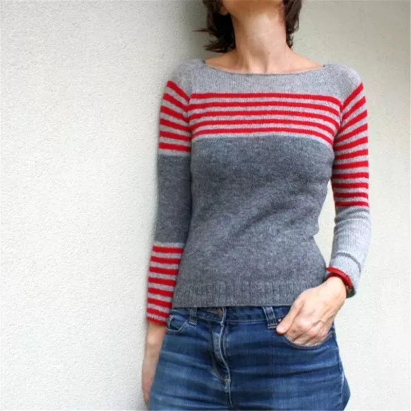 Harriet – Vintage Knit Sweater, Casual and Trendy Y2K 2024