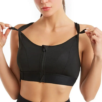 Patricia – Women's Shockproof Sports Bra with Adjustable Straps