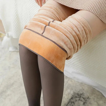 Lucy – Warm Fleece Lined Winter Pantyhose