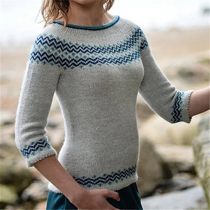 Harriet – Vintage Knit Sweater, Casual and Trendy Y2K 2024