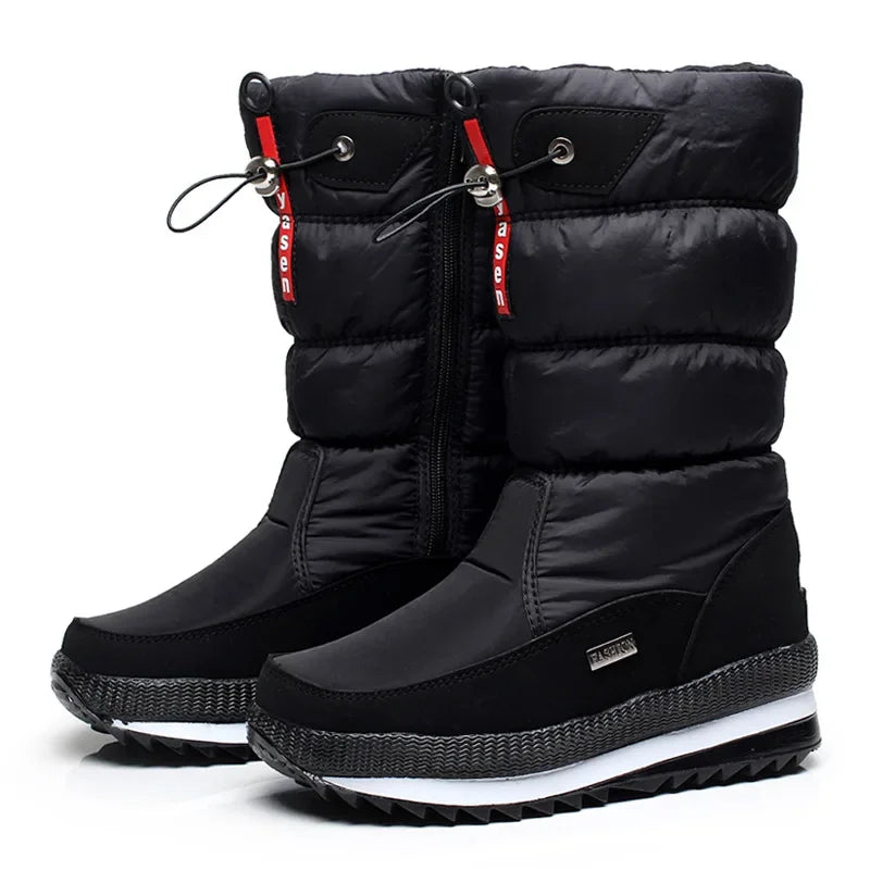 Louise – Women's Waterproof Mid Calf Snow Boots