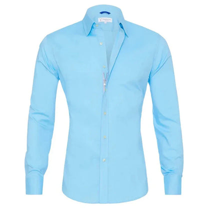 Clive – Men's Casual Slim Cotton Shirt