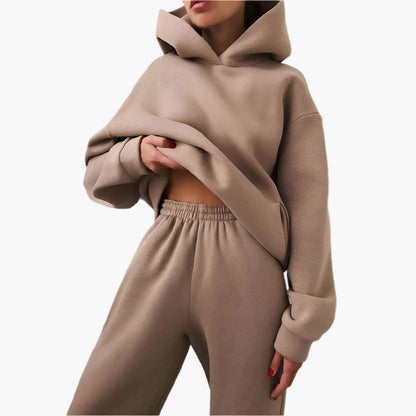 Women's Oversized Lounge Set – Hoodie and Joggers, Casual Relaxed Fit