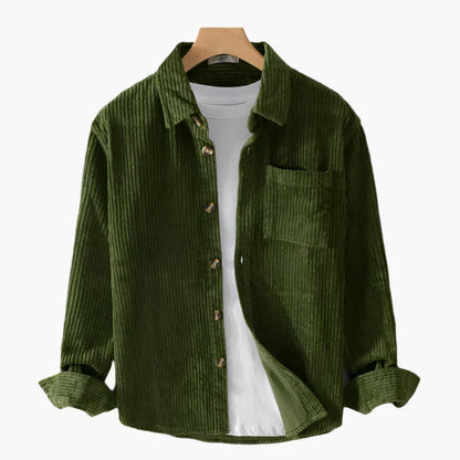 Men's Casual Corduroy Shirt – Relaxed Fit, Everyday Style, Versatile Layer