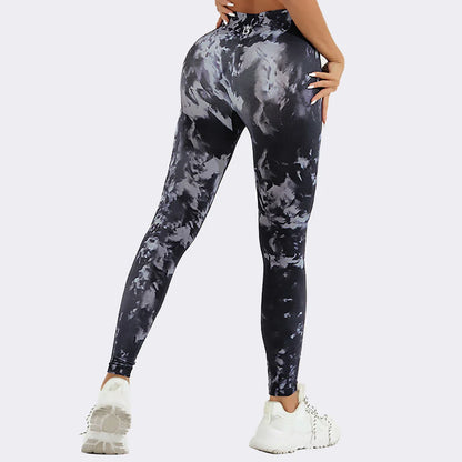 Alice – Women's Yoga Leggings with Ruched Waist