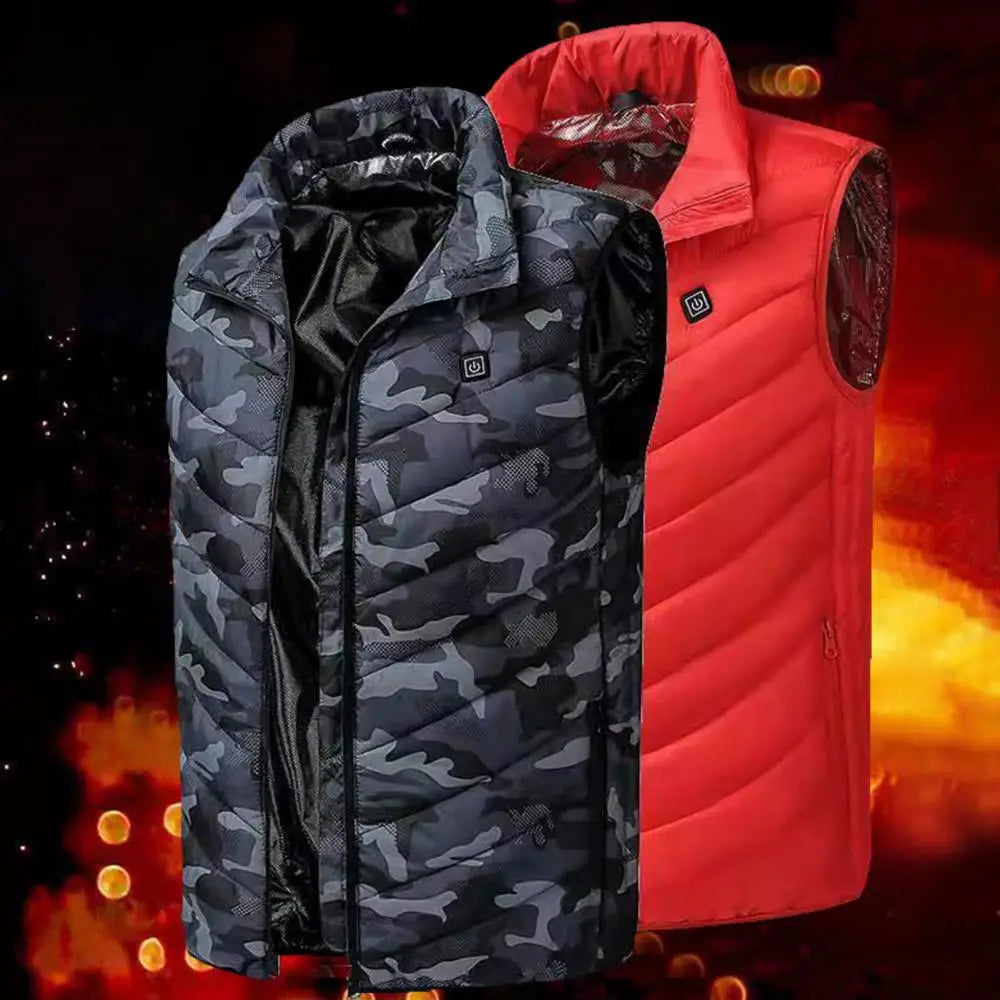 Russell – Men's USB Heated Winter Vest for Warmth and Convenience