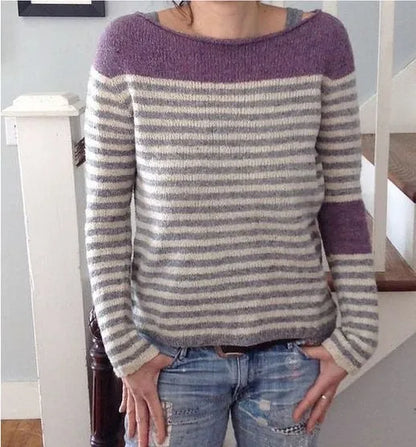 Harriet – Vintage Knit Sweater, Casual and Trendy Y2K 2024