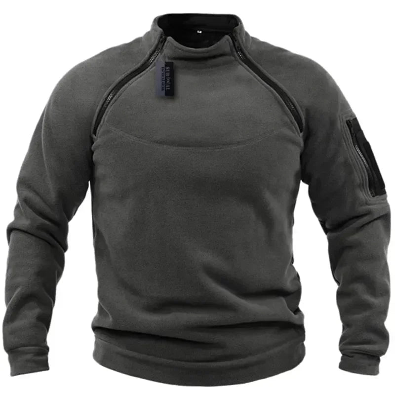 Brian – Men's Tactical Fleece Jacket with Durable Fabric