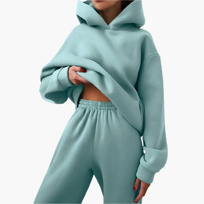 Women's Oversized Lounge Set – Hoodie and Joggers, Casual Relaxed Fit