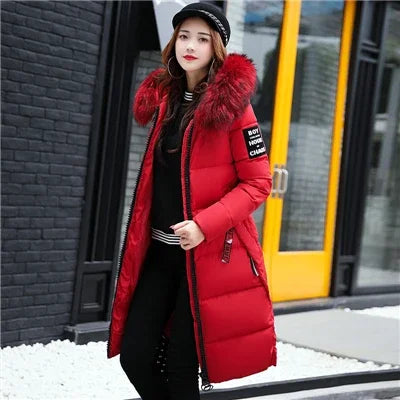 Danielle – Women's Down Parka with Large Fur Collar