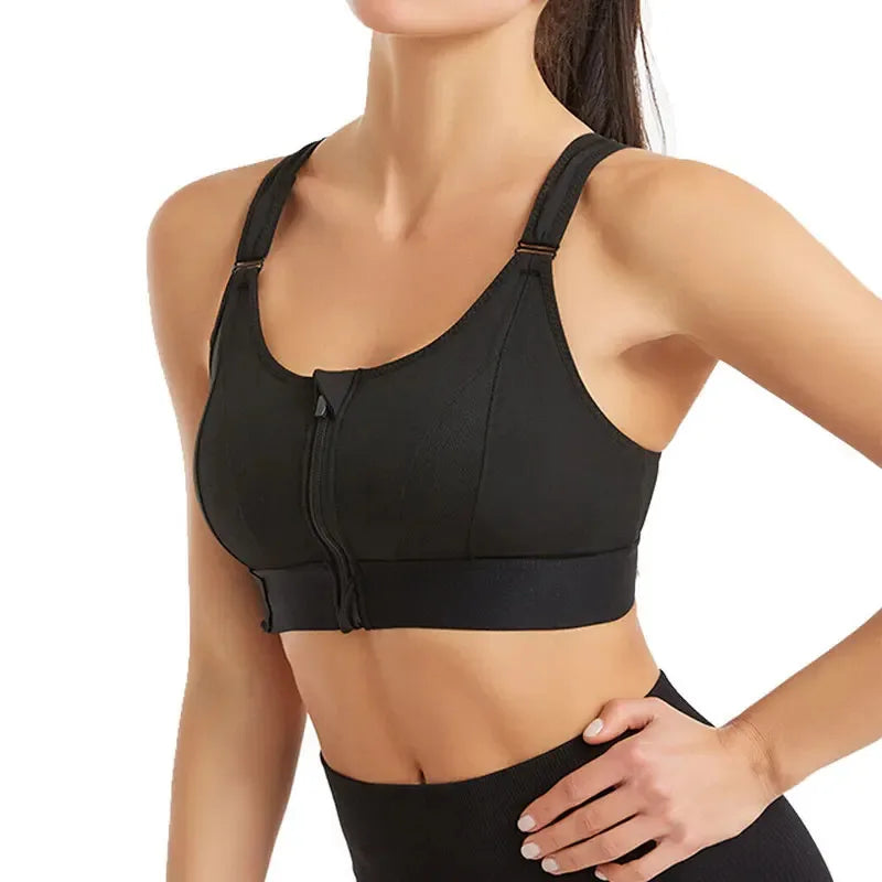 Patricia – Women's Shockproof Sports Bra with Adjustable Straps