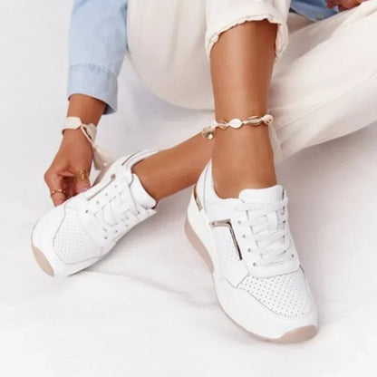 Chelsea – Women's Lace-Up Platform Sneakers