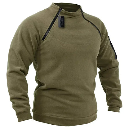 Brian – Men's Tactical Fleece Jacket with Durable Fabric