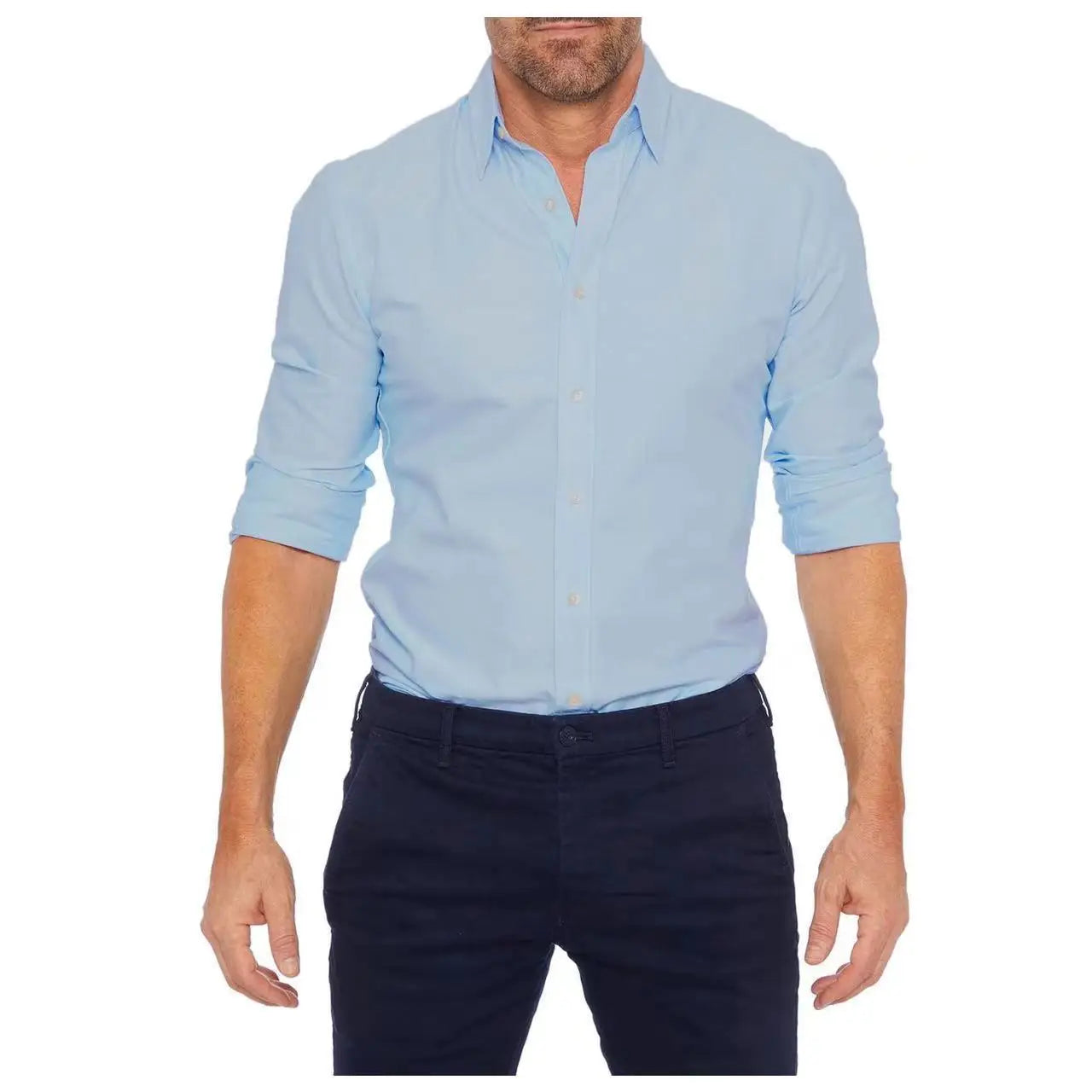 Clive – Men's Casual Slim Cotton Shirt