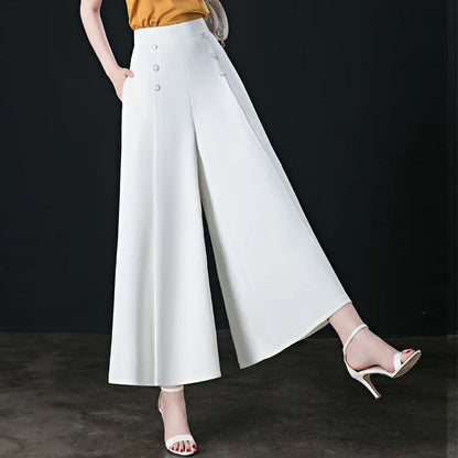 Francesca – Women's Vintage High-Waist Wide-Leg Pants