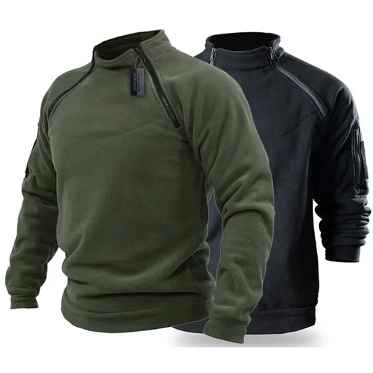 Brian – Men's Tactical Fleece Jacket with Durable Fabric