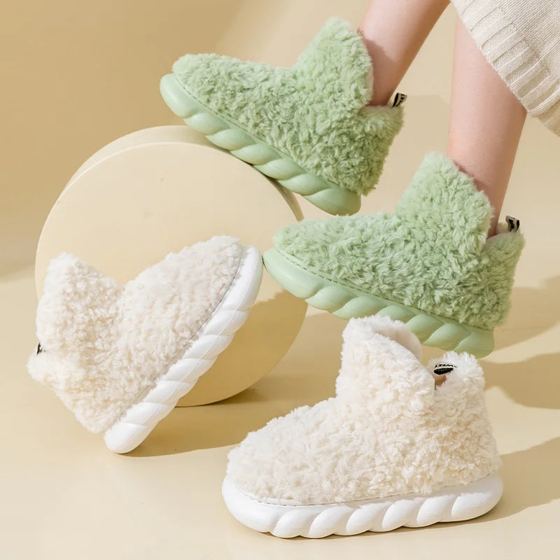 Rachel – Plush Women's Indoor Warm Slippers