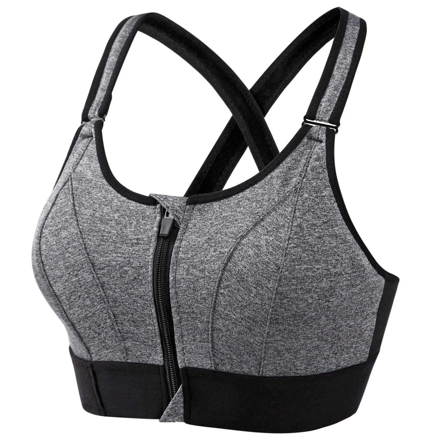 Patricia – Women's Shockproof Sports Bra with Adjustable Straps