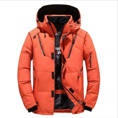 John – Men's Stylish Hooded Vegan Down Parka