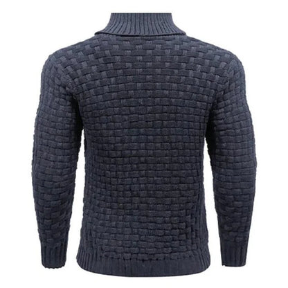 Timothy – Men's Cozy Monochrome Turtleneck Sweater