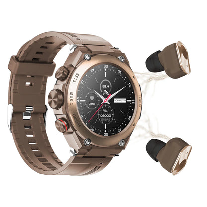 Gordon – Men's SmartWatch with Earbuds and Fitness Tracker