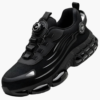 Men's Ergonomic Walking Sneakers with Arch Support and Extra Wide Toe for Comfort and Safety
