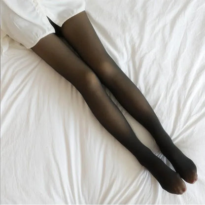 Lucy – Warm Fleece Lined Winter Pantyhose