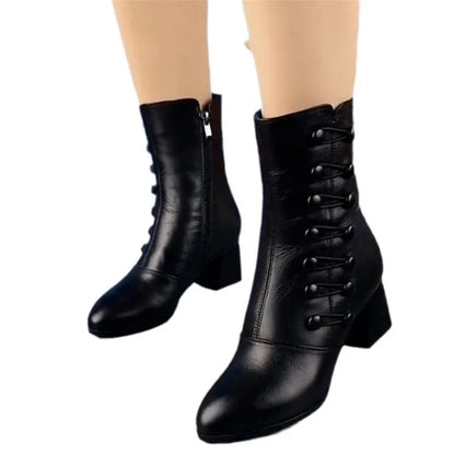 Margaret – Women's Waterproof High Heel Boots