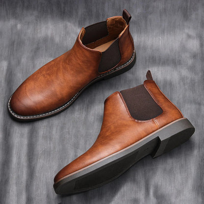 Men's Classic Chelsea Ankle Boots for Versatile Everyday and Formal Wear
