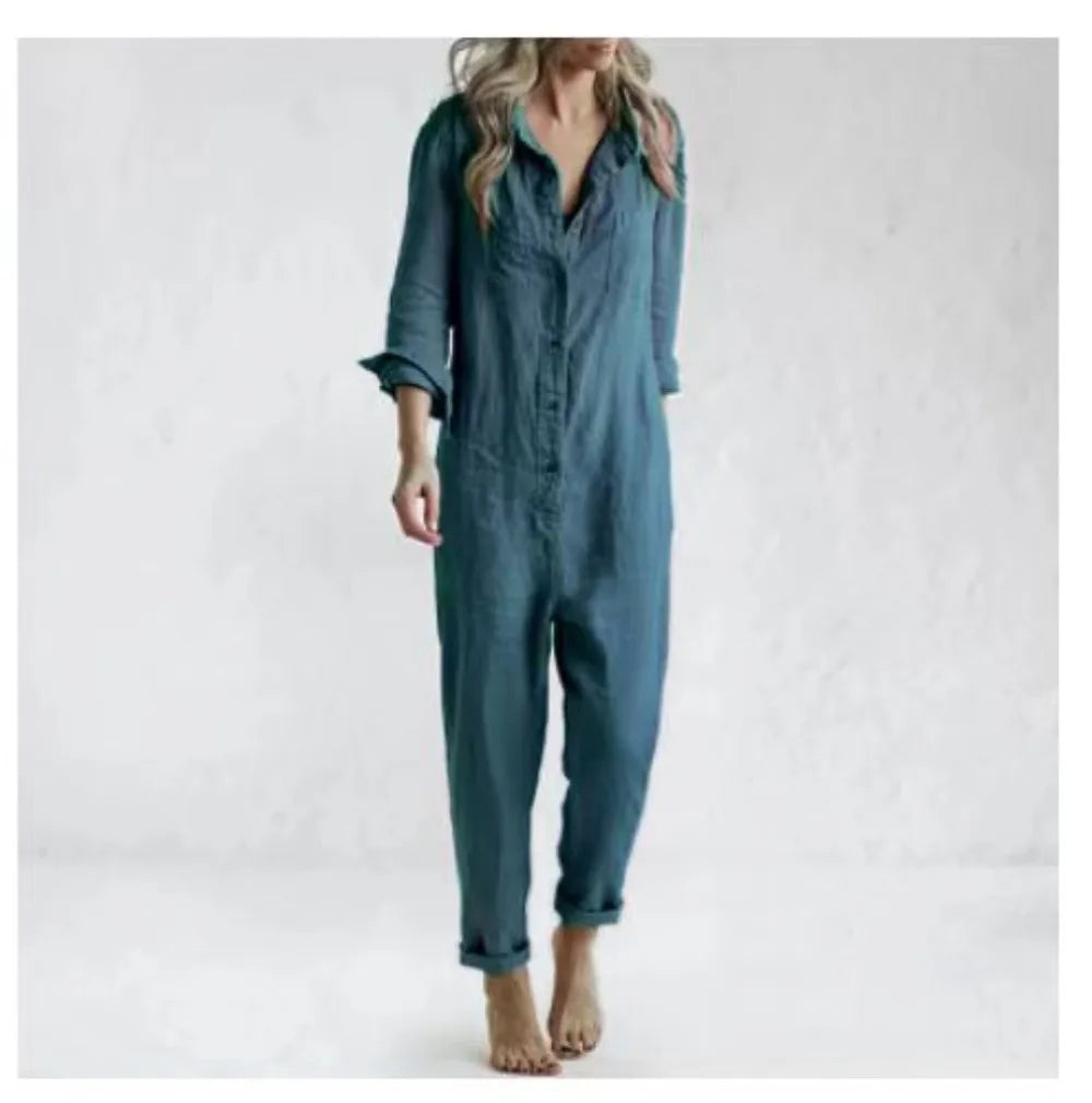 Emma – Casual Jumpsuit for Fall and Winter