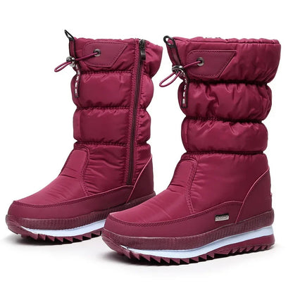 Louise – Women's Waterproof Mid Calf Snow Boots